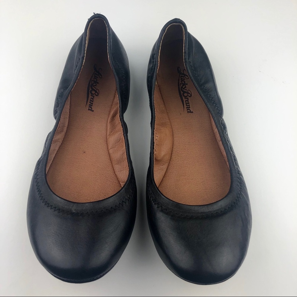 Lucky Brand Black Emmie Ballet Flats